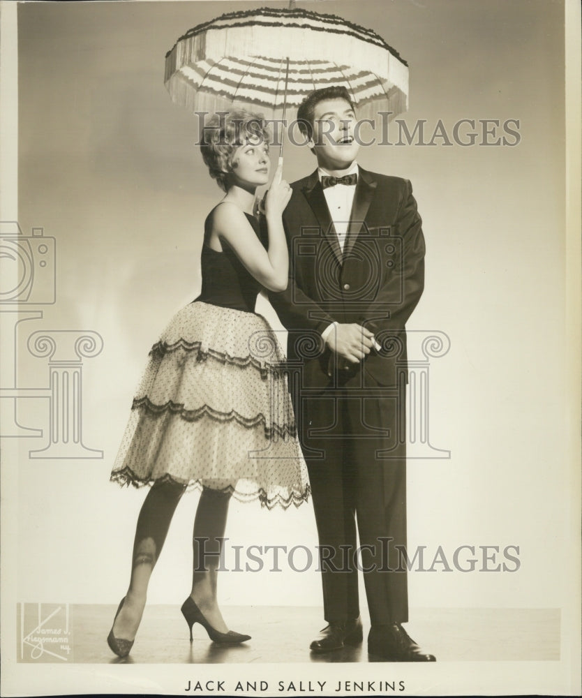 Press Photo Vocalists Jack and Sally Jenkins - RSJ04569 - Historic Images