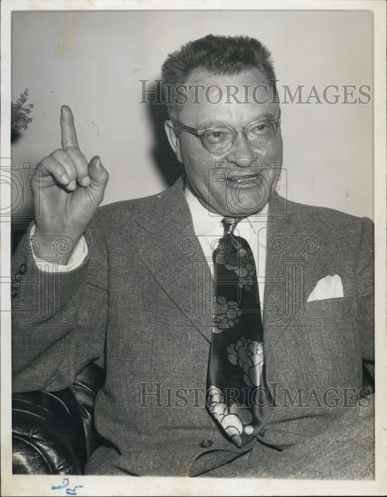 1954 Press Photo TN Lawyer Ray H. Jenkins, Senate Invest. Special Counsel - Historic Images