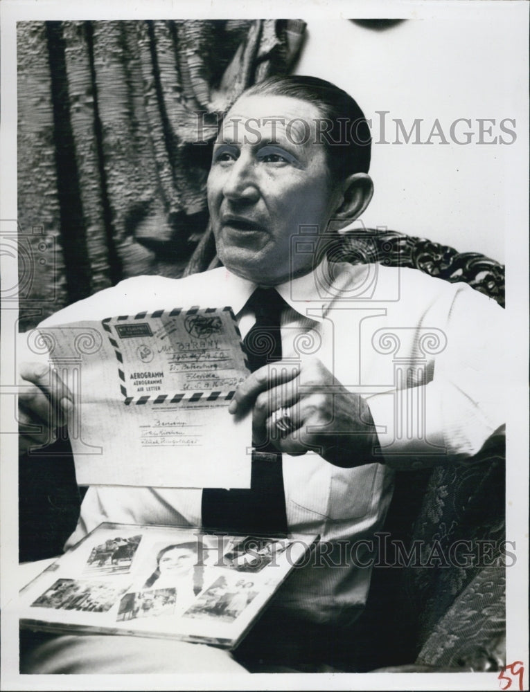 1963 Frank Barany Immigrant Letter Refugee Hungary-Historic Images