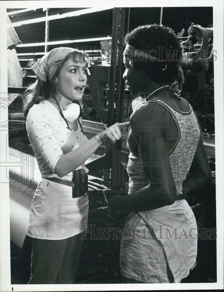 1981 Press Photo Cassie Yates Ernest Hardin Actors Norma Rae - RSJ06127 - Historic Images