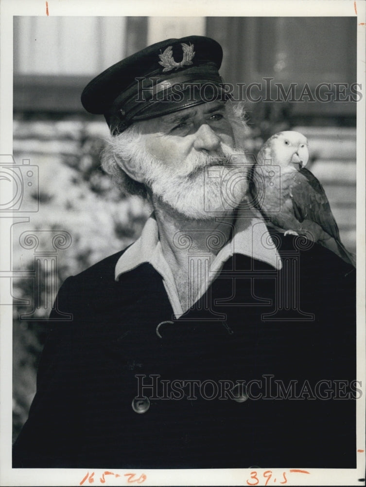 1976 Press Photo Keenan Wynn Actor Jeremiah Of Jacob&#39;s Neck - RSJ06181 - Historic Images