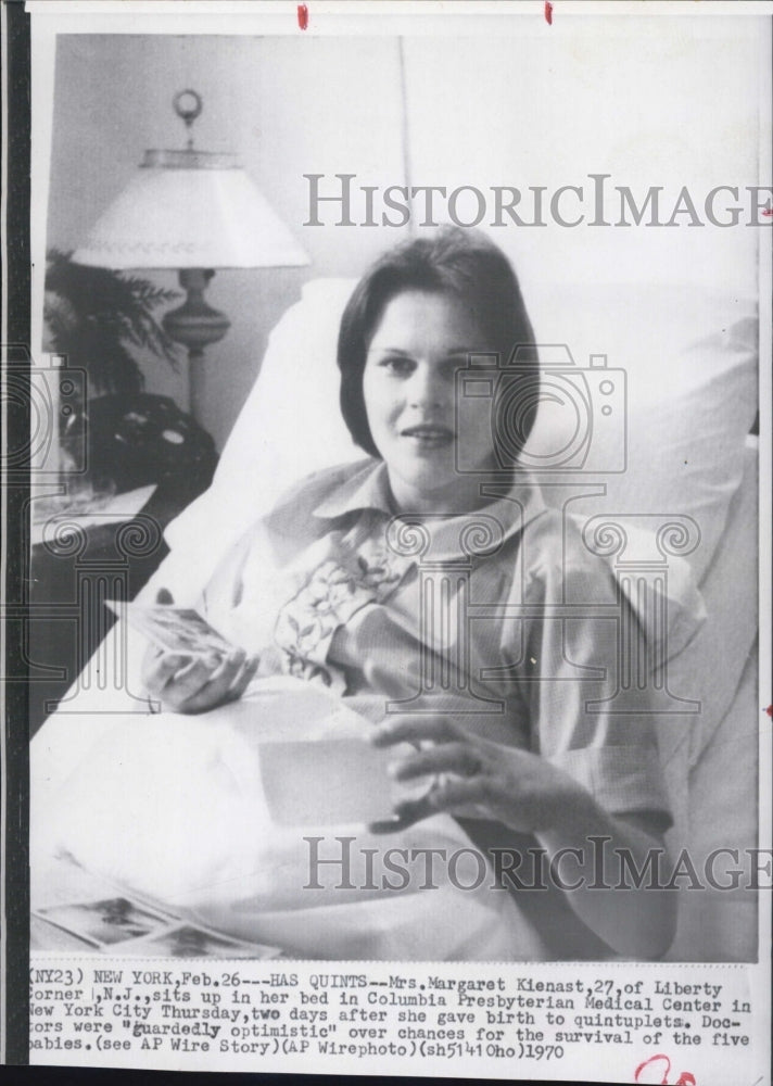 1970 Press Photo Mrs.Margaret Kienast - RSJ06429 - Historic Images