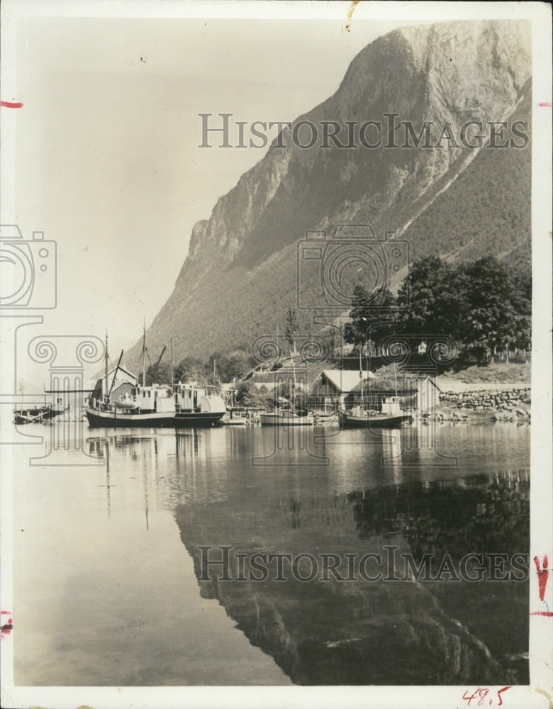 Press Photo Norway. - Historic Images