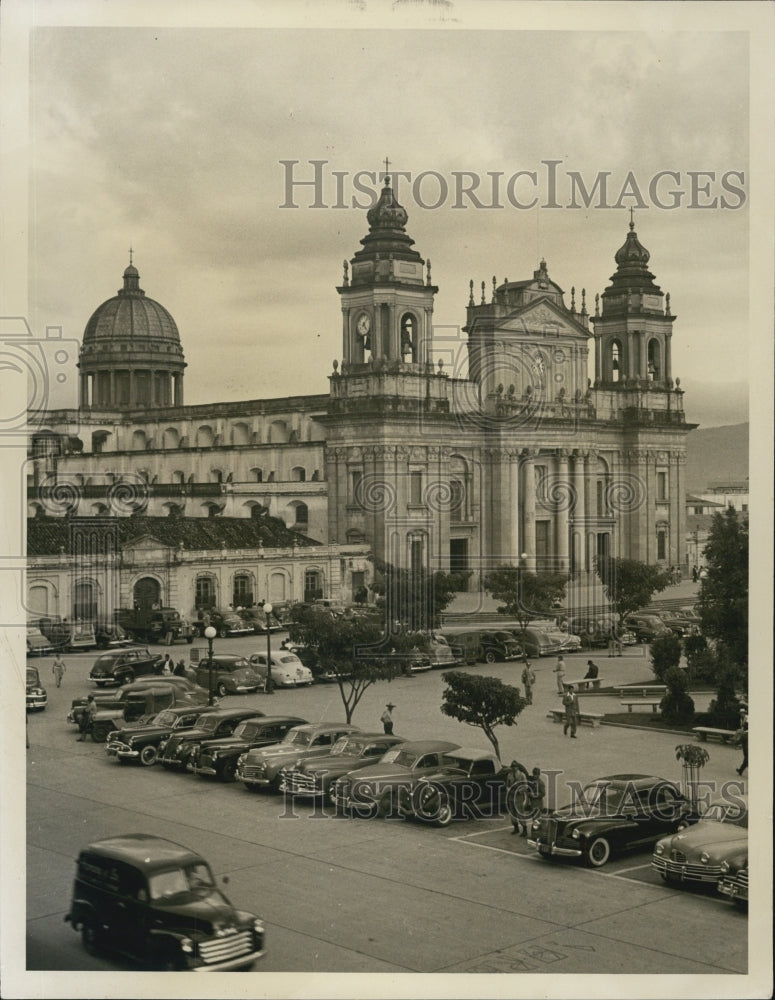 Press Photo The modern capital of Guatemala from west coast of the United States - Historic Images