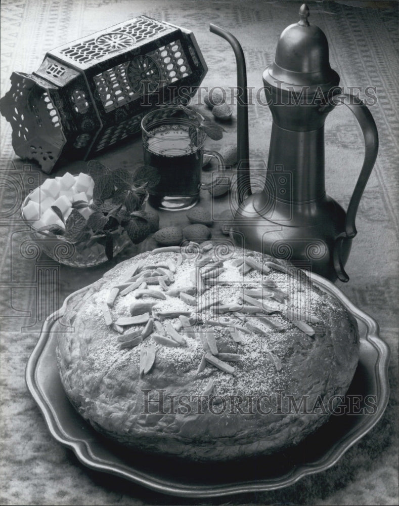 1985 Press Photo A picture of Moroccan Pie - Historic Images