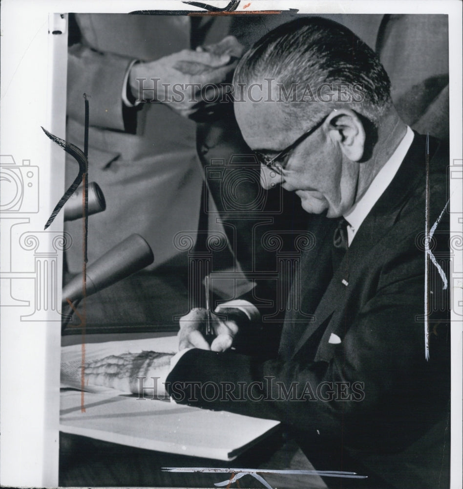 1964 President Lyndon B Johnson-Historic Images