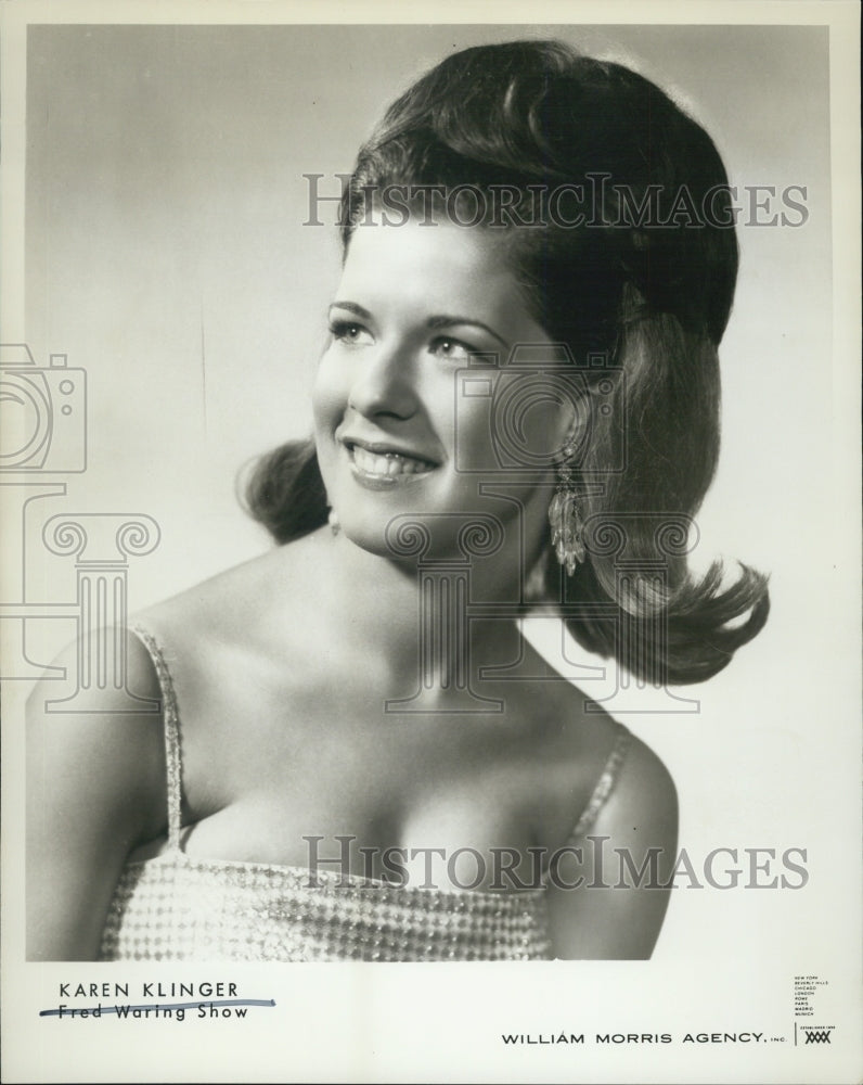 1968 Press Photo Karen Klinger. - Historic Images