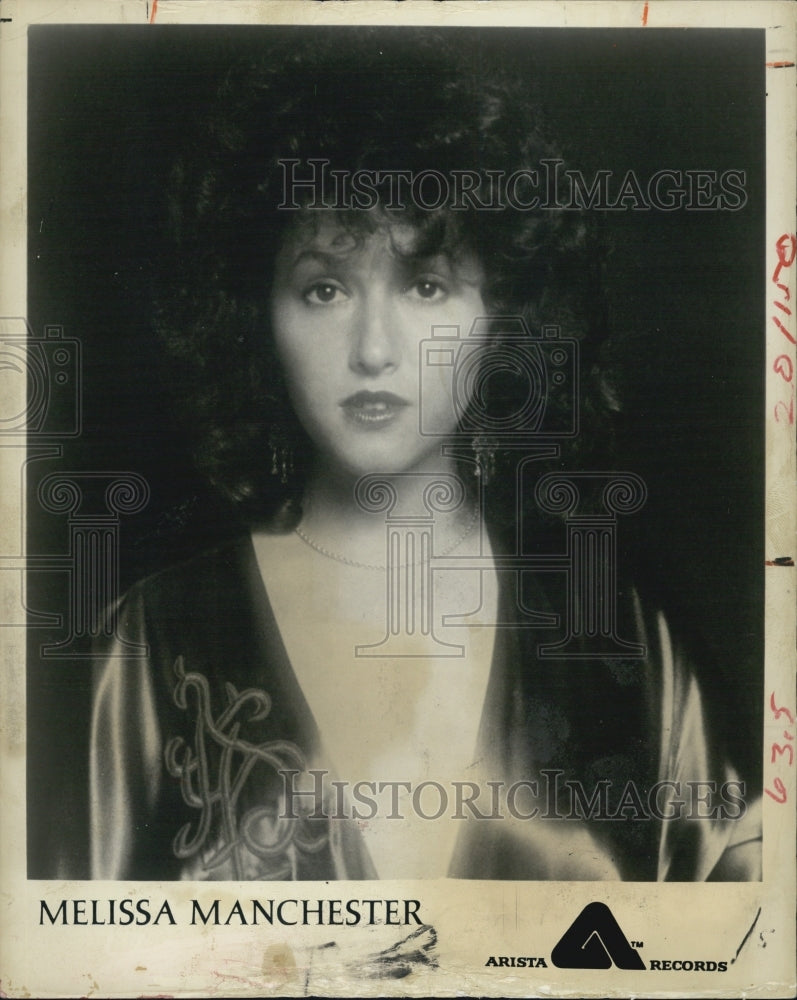 1977 Press Photo Melissa Manchester, Singer - RSJ08265 - Historic Images