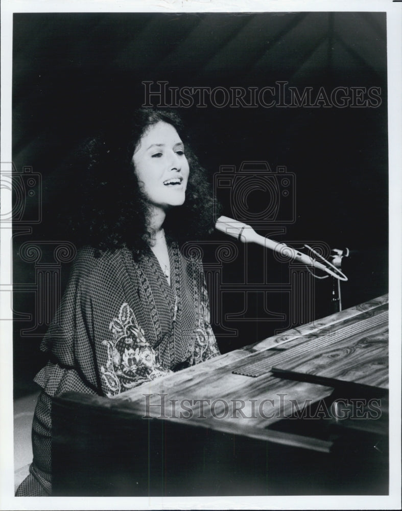 1981 Press Photo Melissa Manchester, American Singer, Songwriter, Actress - Historic Images