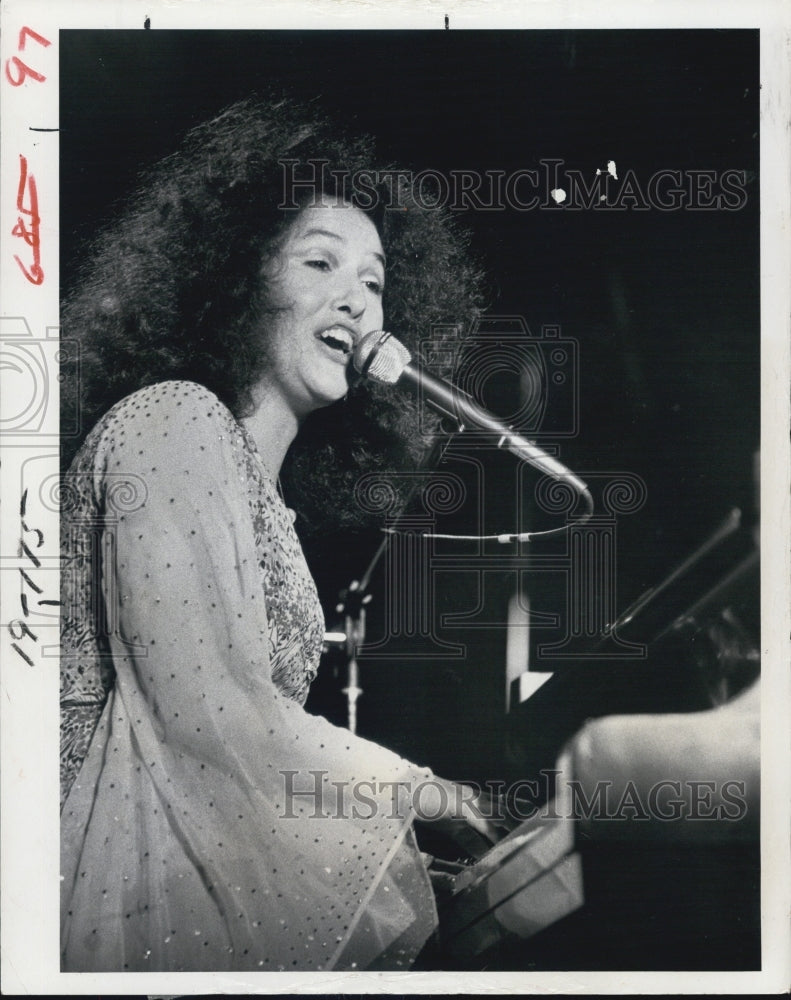 1976 Press Photo Melissa Manchester, American Singer, Songwriter, Actress - Historic Images