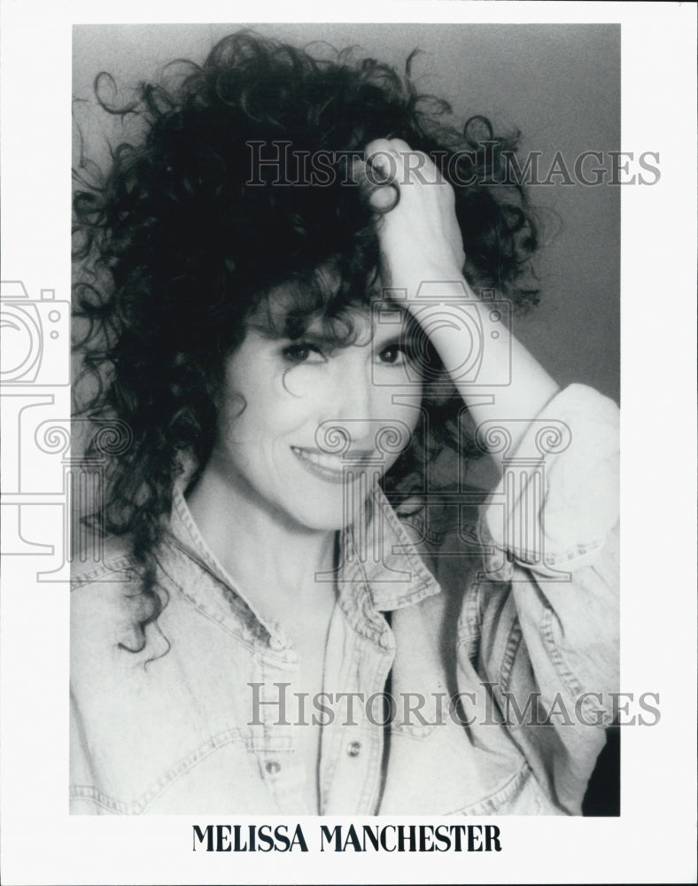 1996 Press Photo Melissa Manchester, American Singer, Songwriter, Actress - Historic Images