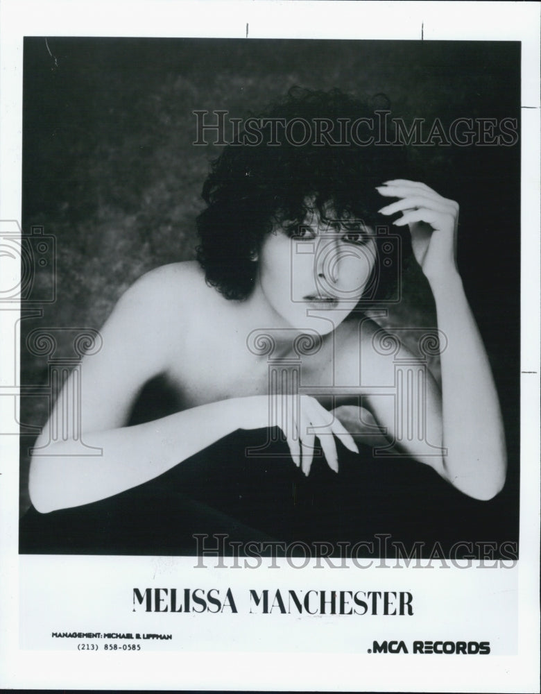 1987 A picture of Melissa Manchester  - Historic Images