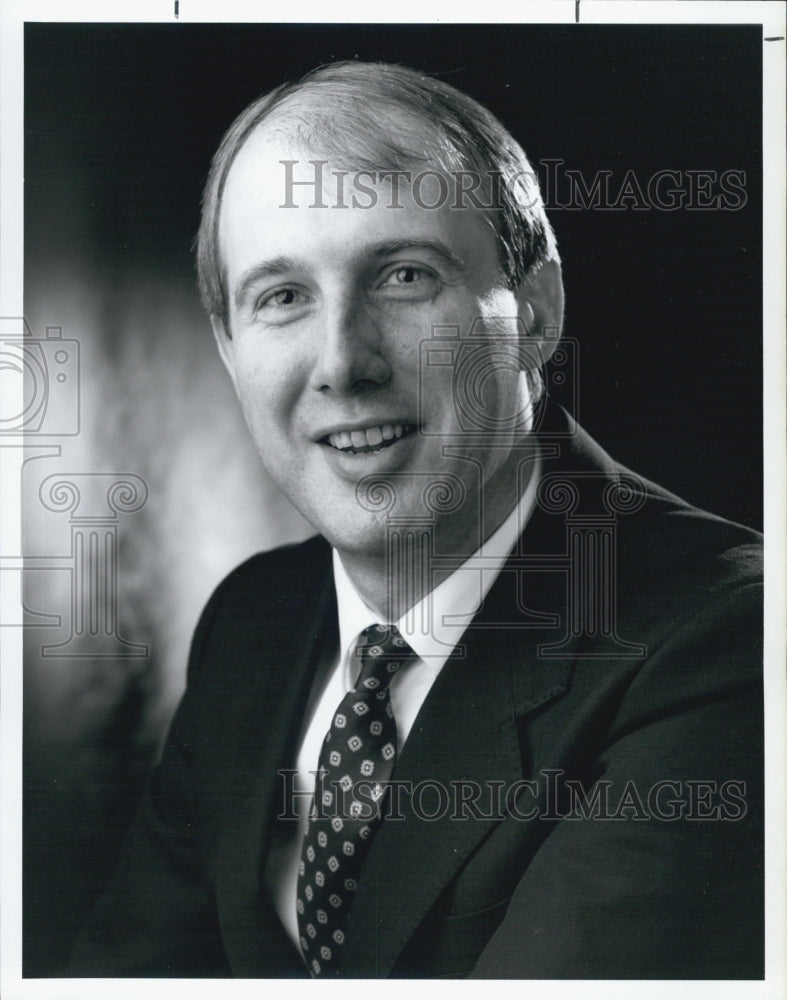 1993 Press Photo Gareth Morrell Of The Florida Orchestra Conductor Musician - Historic Images