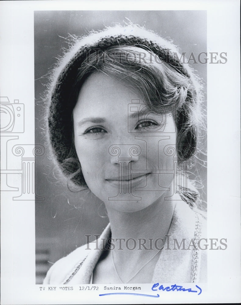 1973 Press Photo Sandra Morgan Television Film Actor - RSJ08413 - Historic Images