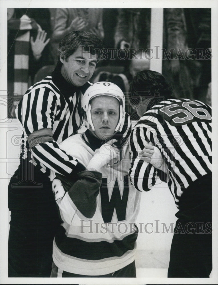 Press Photo Michael Moriarty Hockey Actor The Deadliest Season - RSJ08551 - Historic Images