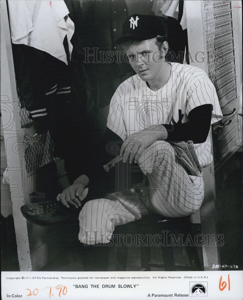 1973 Press Photo Bang The Drum Slowly Michael Moriarty Television Actor - Historic Images