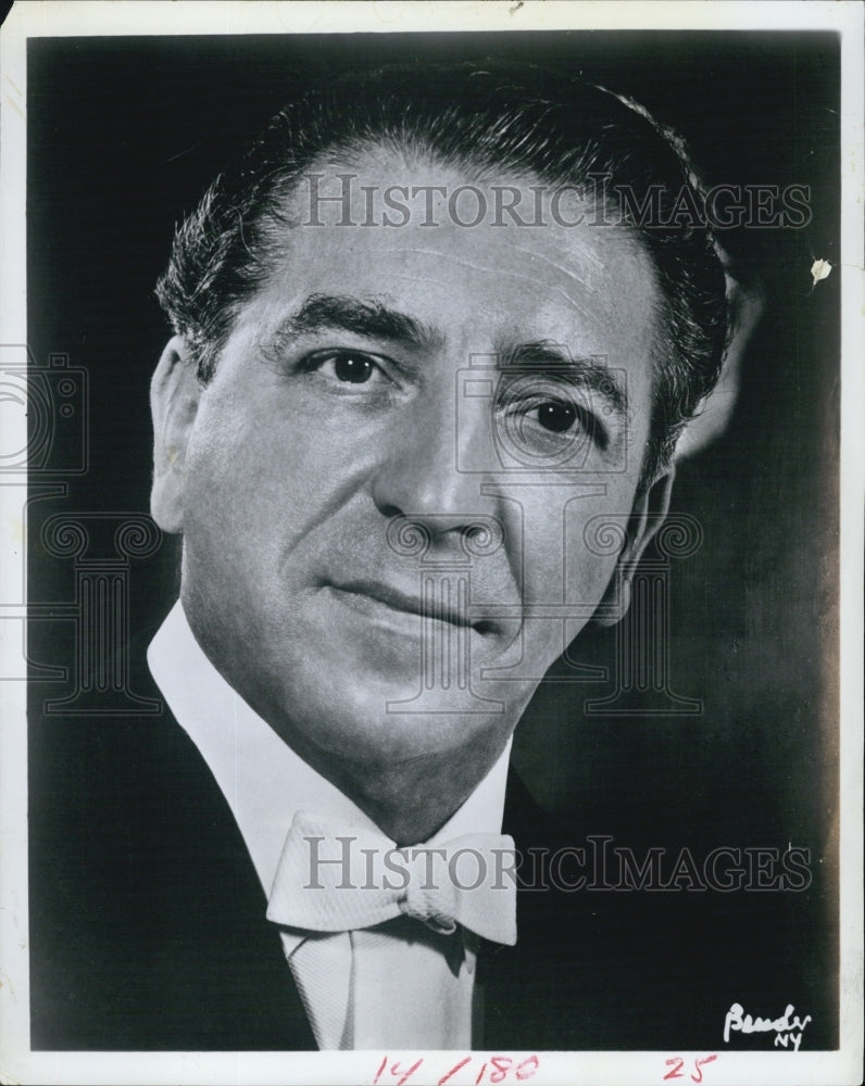 1968 Press Photo Mantovani &amp; his orchestra - RSJ08699 - Historic Images