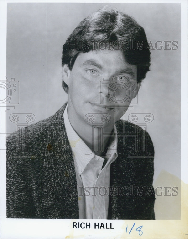 Press Photo Rich Hall - Historic Images