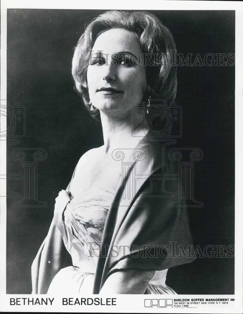 1973 Press Photo Bethany Beardslee Actress - Historic Images