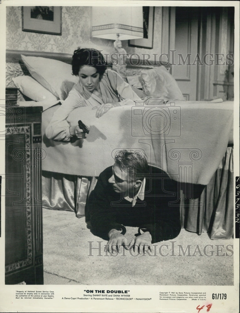 1967 Dana Wynter, Danny Kaye, On the Double-Historic Images