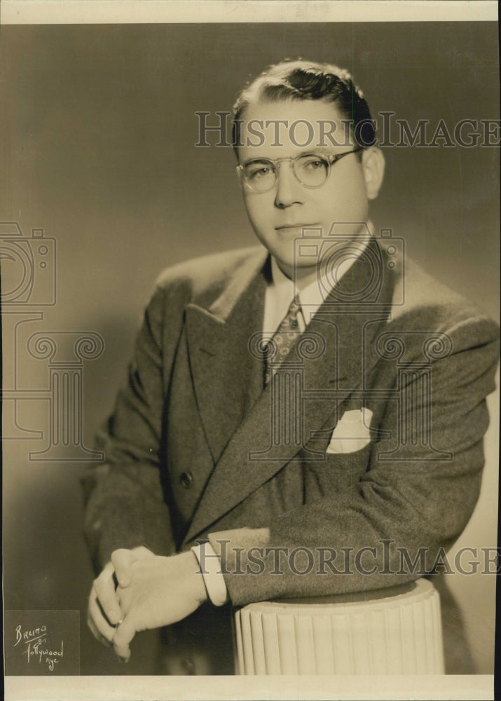 1946 Press Photo Businessman Pat Withrow - Historic Images