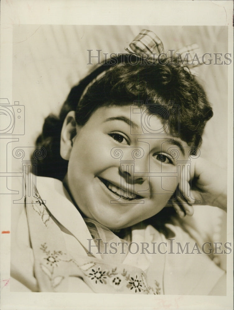 1939 Press Photo Young Actress Jane Withers - Historic Images