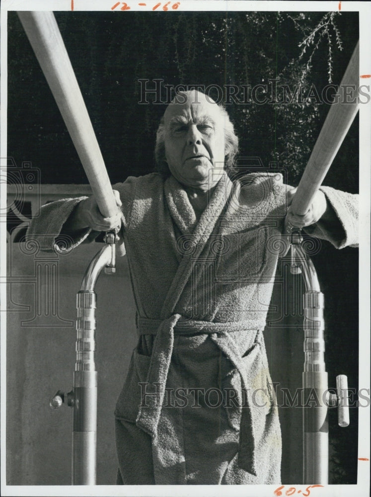 1972 Actor David Wayne in NBC-TV Detective Series "Banacek"-Historic Images