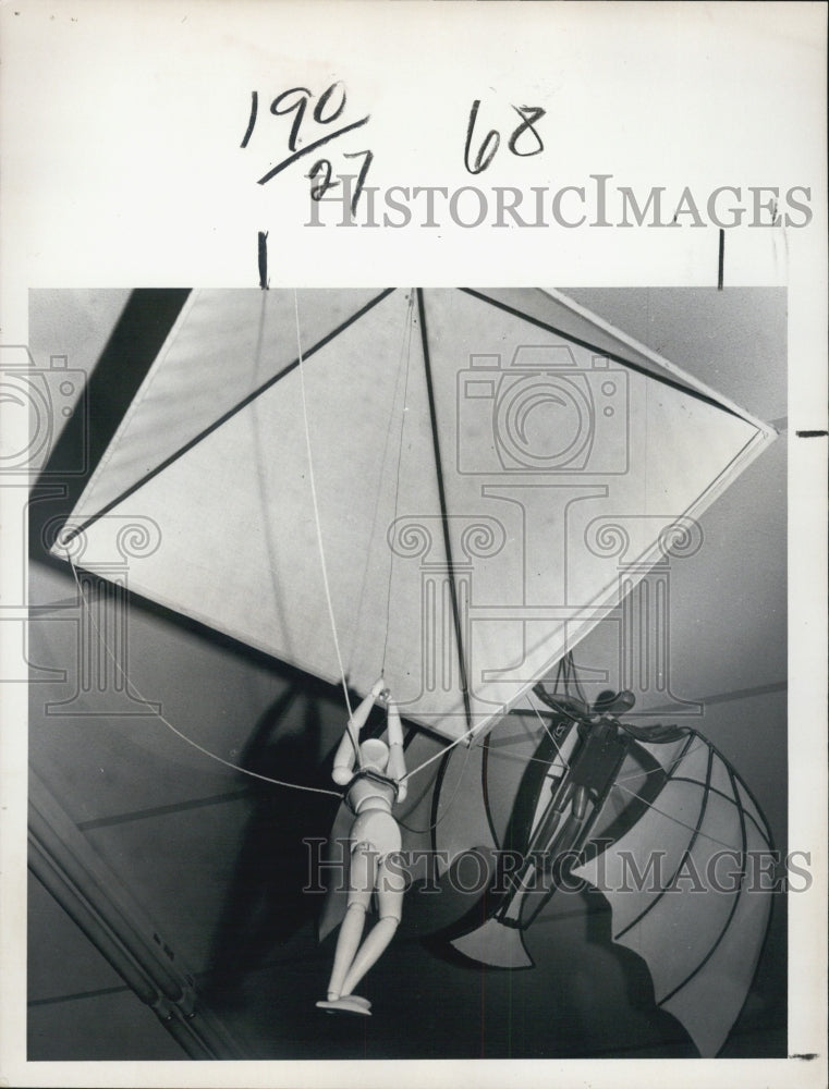 1979 Press Photo Leonardo Da Vinci's Parachute - RSJ10093 - Historic Images