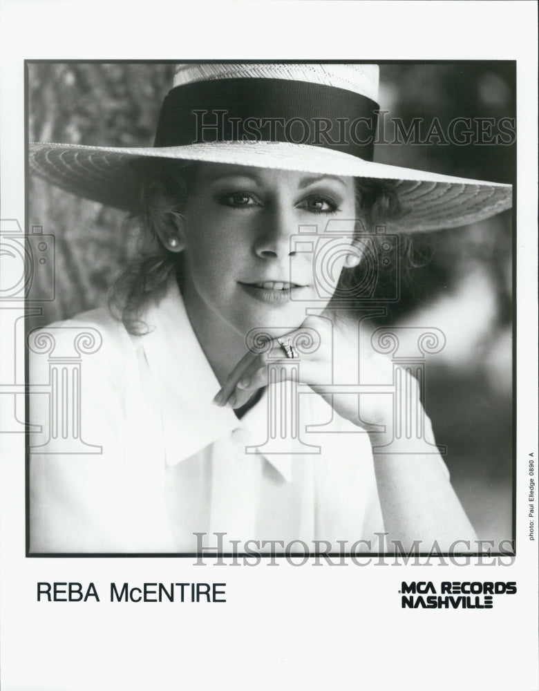 Press Photo Reba McEntire Country Musician Singer Songwriter - RSJ10557 - Historic Images