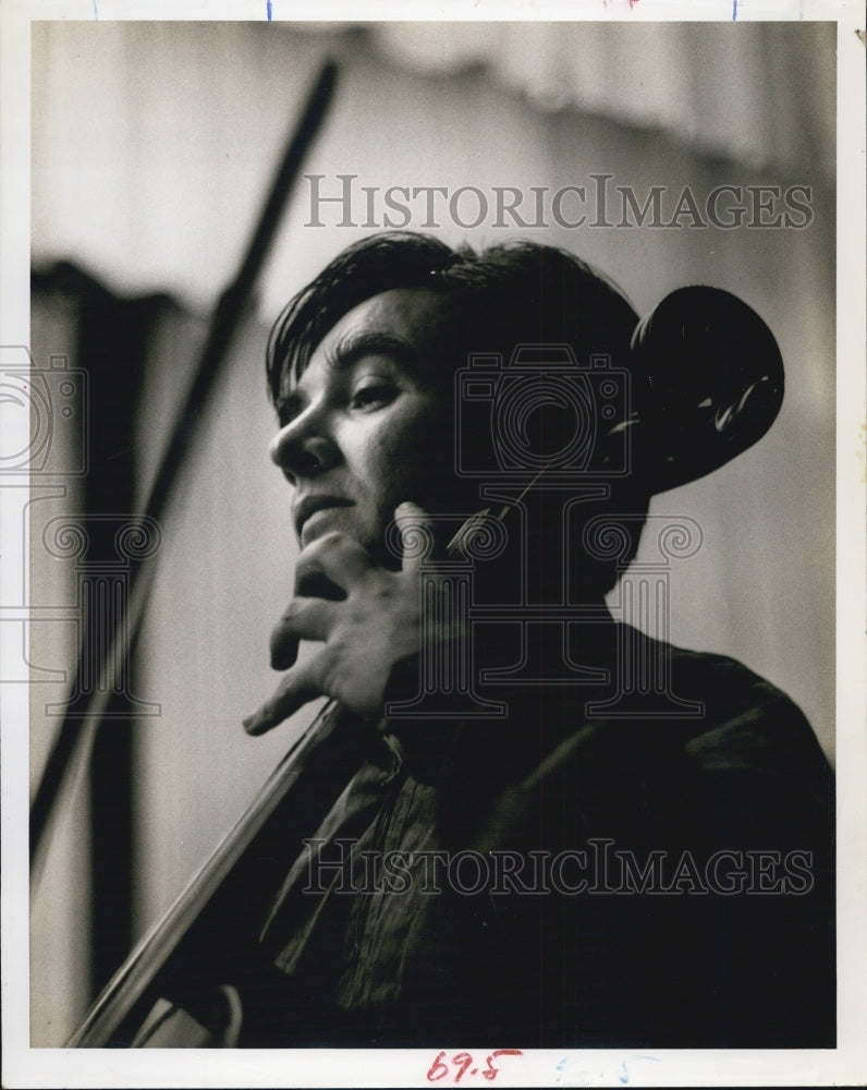 1964 Press Photo Rondolfo Fernandez Principal Cellist - RSJ10903 - Historic Images