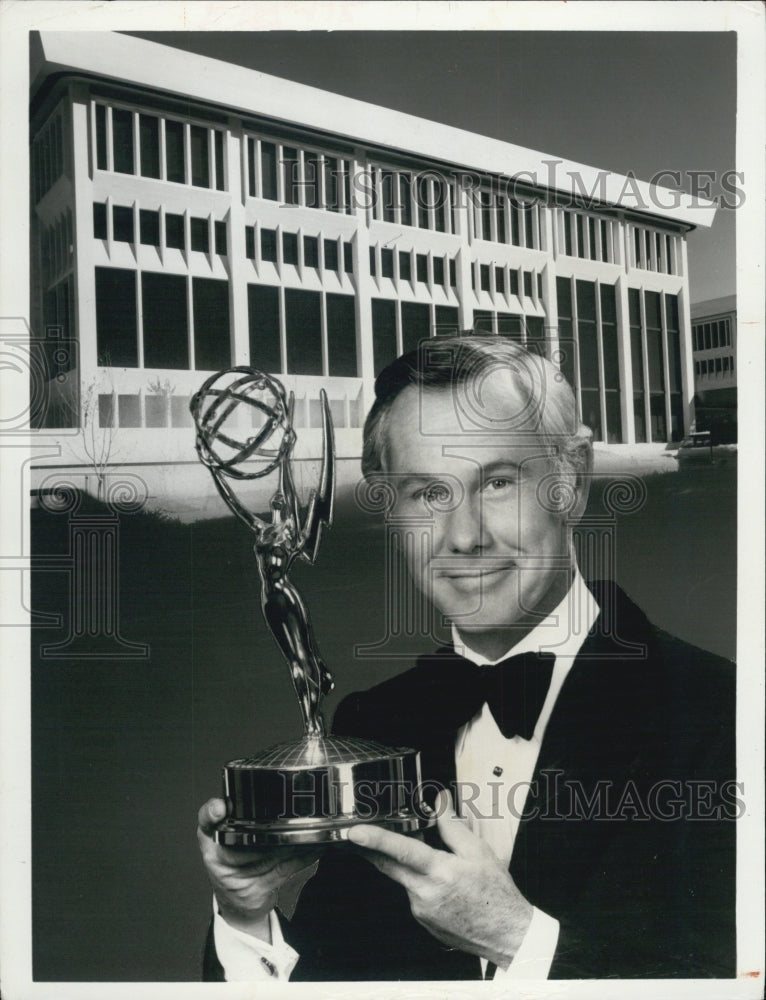 1973 Press Photo Johnny Carson Hosts the 25&#39;th Annual Academy Awards - Historic Images