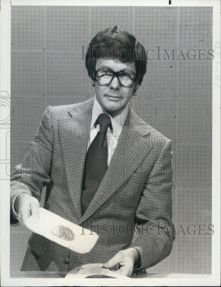 1977 Press Photo TV Host, Comedian Johnny Carson, The Tonight Show - RSJ11045 - Historic Images