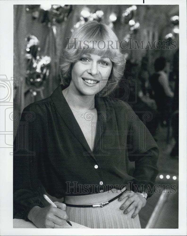 Press Photo Actress Ilene Graff star in The Fat Lady. - Historic Images