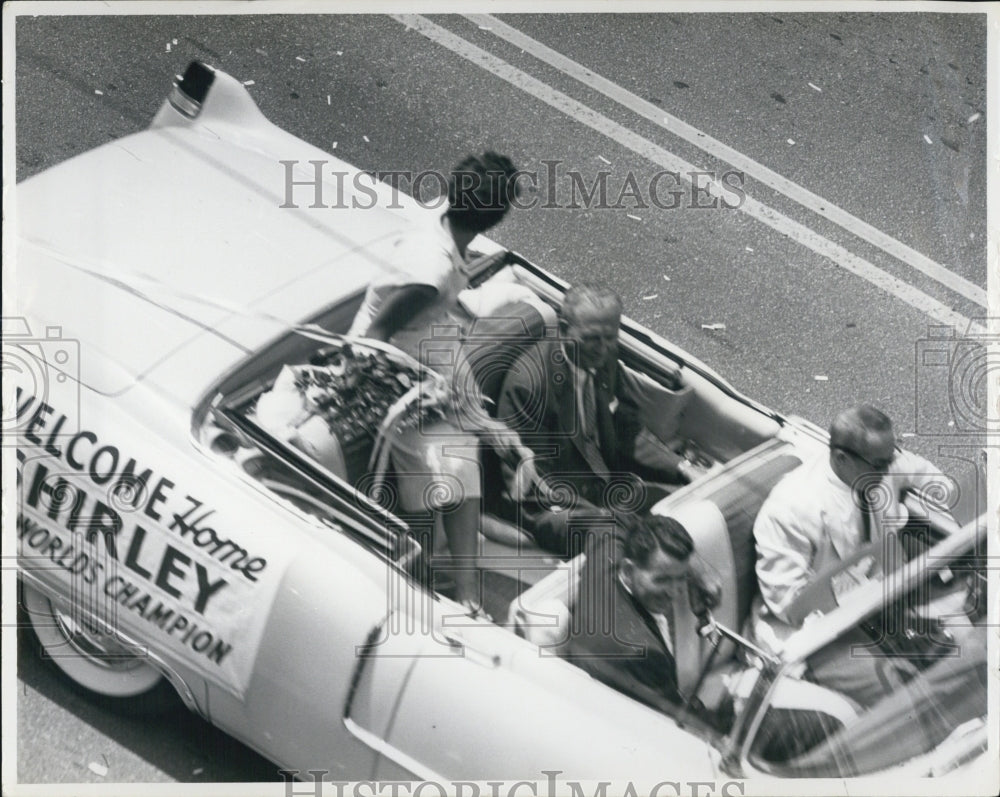 Press Photo Shirley Fry Tennis Open Championship Winner - RSJ12377 - Historic Images