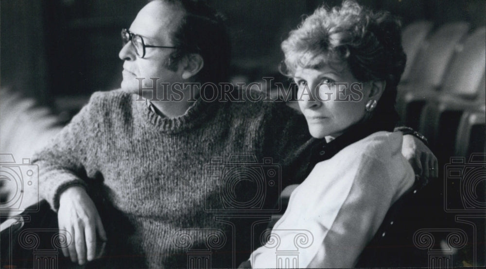 1982 Press Photo Sidney Lumet &amp; Jay Presson Allen - RSJ12601 - Historic Images