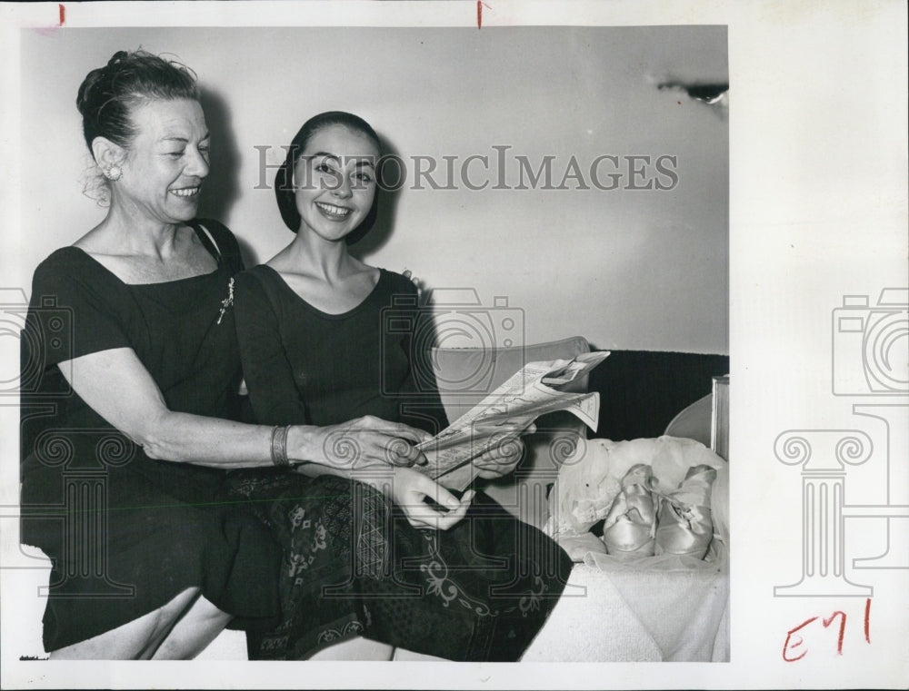 Press Photo Elizabeth Kolesar Ballerina Dancer Entertainer - RSJ12855 - Historic Images