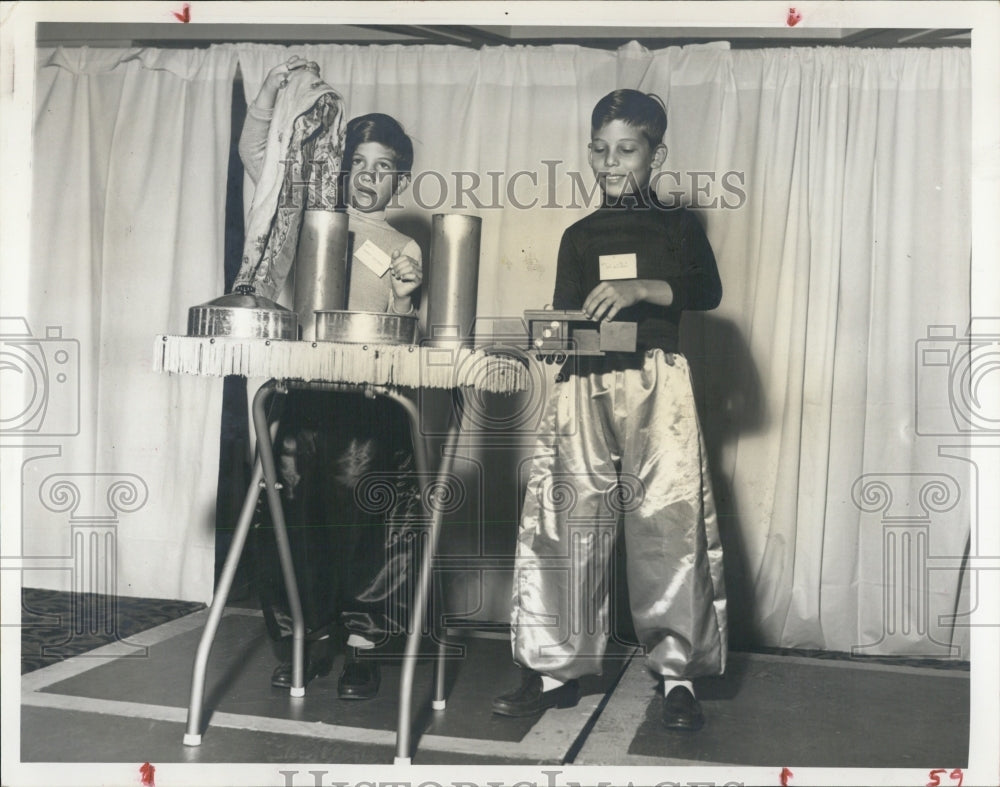 1962 Press Photo Children&#39;s Magicians Contest at Annual Florida Magic Jubilee - Historic Images