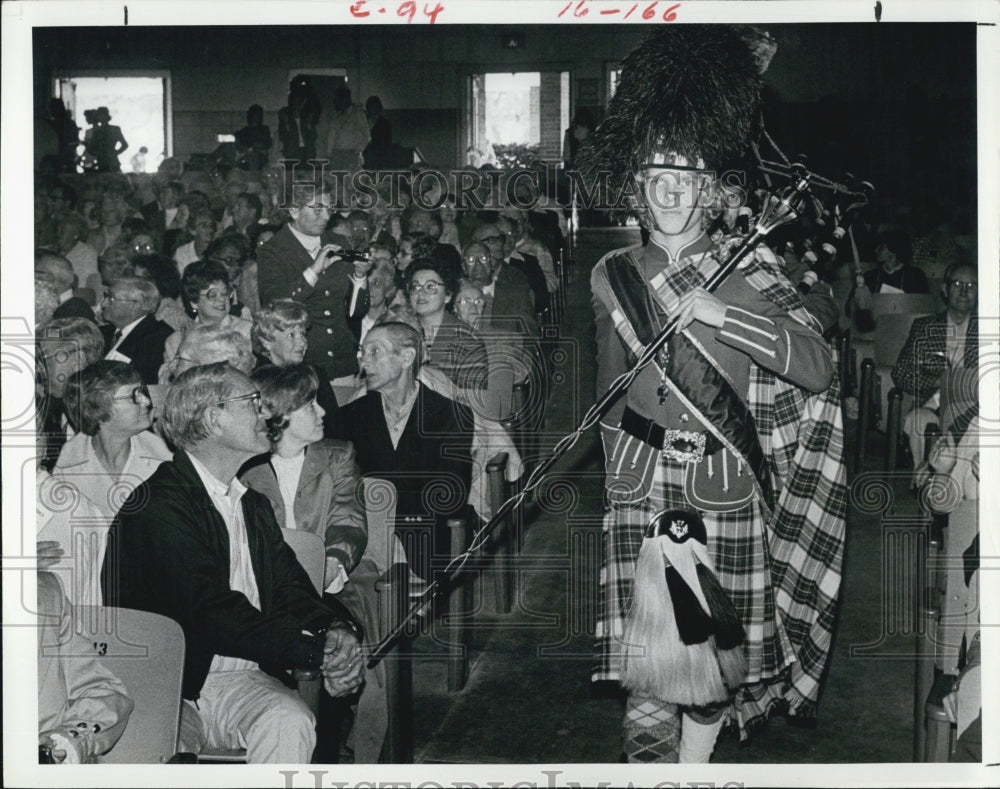 1981 Opening of the Highland Games  - Historic Images