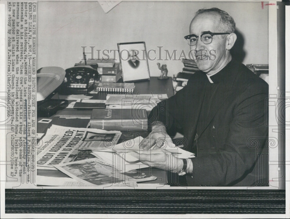 1966 Press Photo Father Albert F Perlman - RSJ13651 - Historic Images