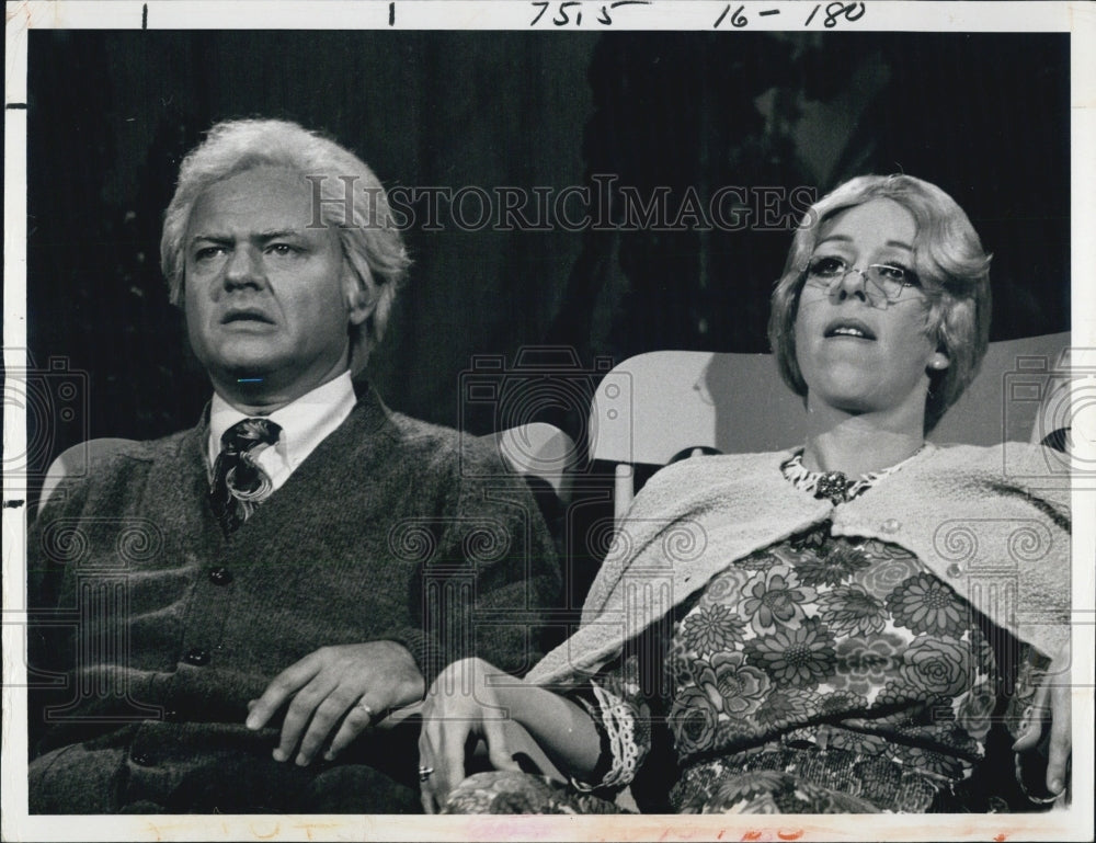 1976 Press Photo Carol Burnett and Harvey Korman - RSJ13747 - Historic Images