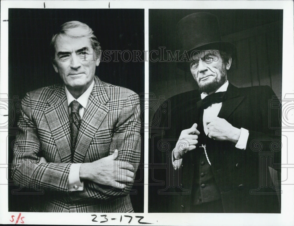 1982 Press Photo Gregory Peck in &quot;The Scarlet and the Black&quot; - RSJ14497 - Historic Images