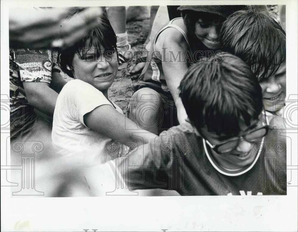 1978 Press Photo Tug-of-War Game in New Port Richey - Historic Images