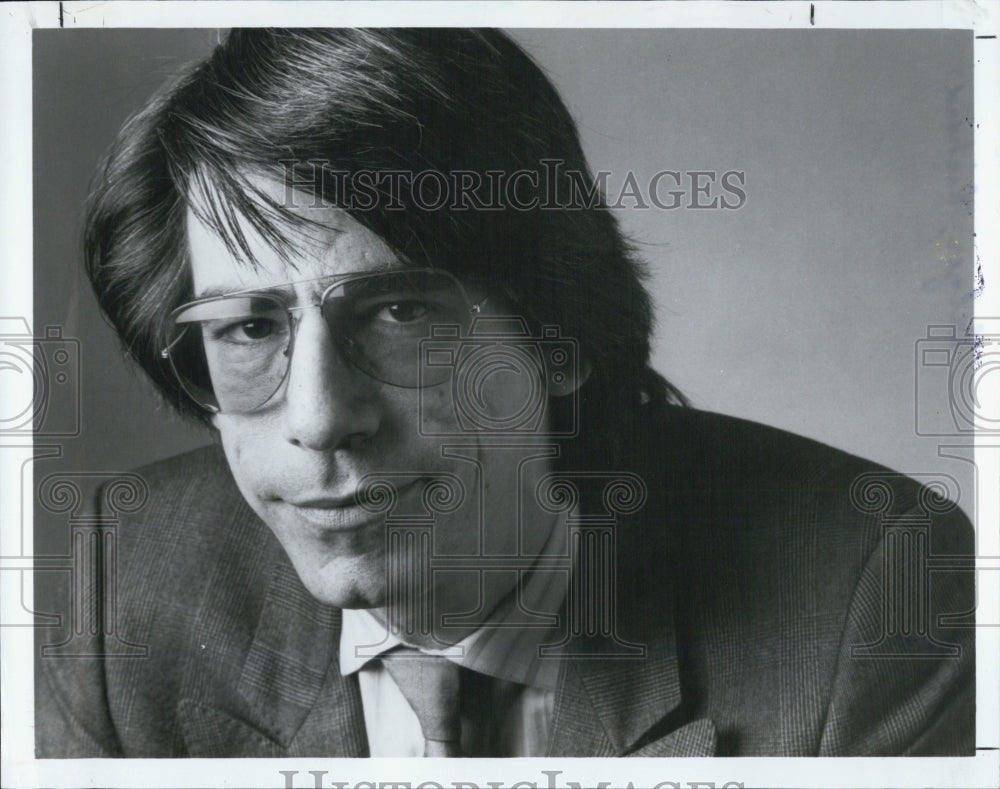 1986 Press Photo Richard Belzer. - Historic Images