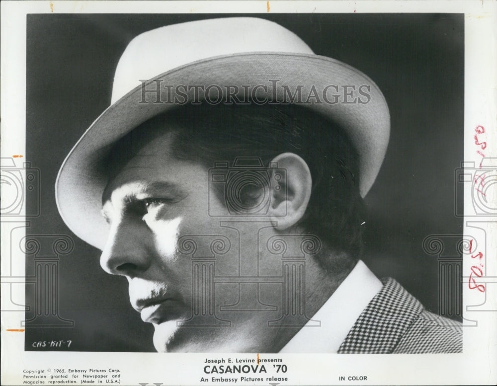 1965 Press Photo Marcello Mastroianni. - RSJ15343 - Historic Images