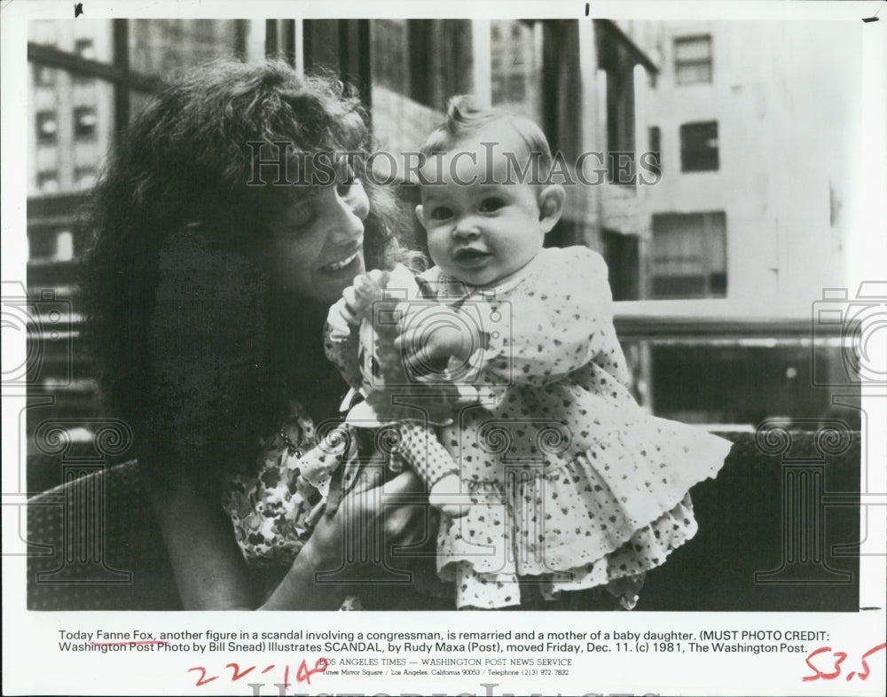 1981 Press Photo Fanna Fox. - RSJ15389 - Historic Images