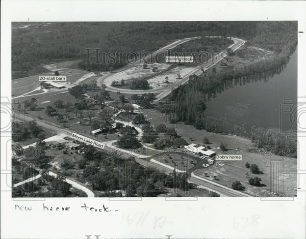 Moon Lake Ranch 1980 Press Photo Aerial View of the Dobry Little Moon Lake Ranch - RSJ ...