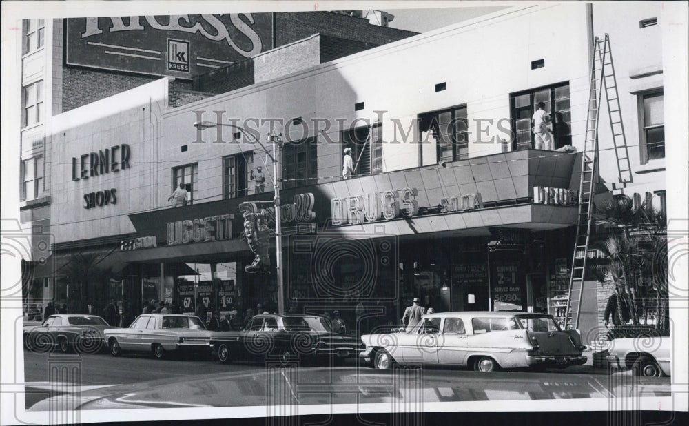 1967 Press Photo Liggett Rexall Drug Store and Restaurant - RSJ15787 - Historic Images