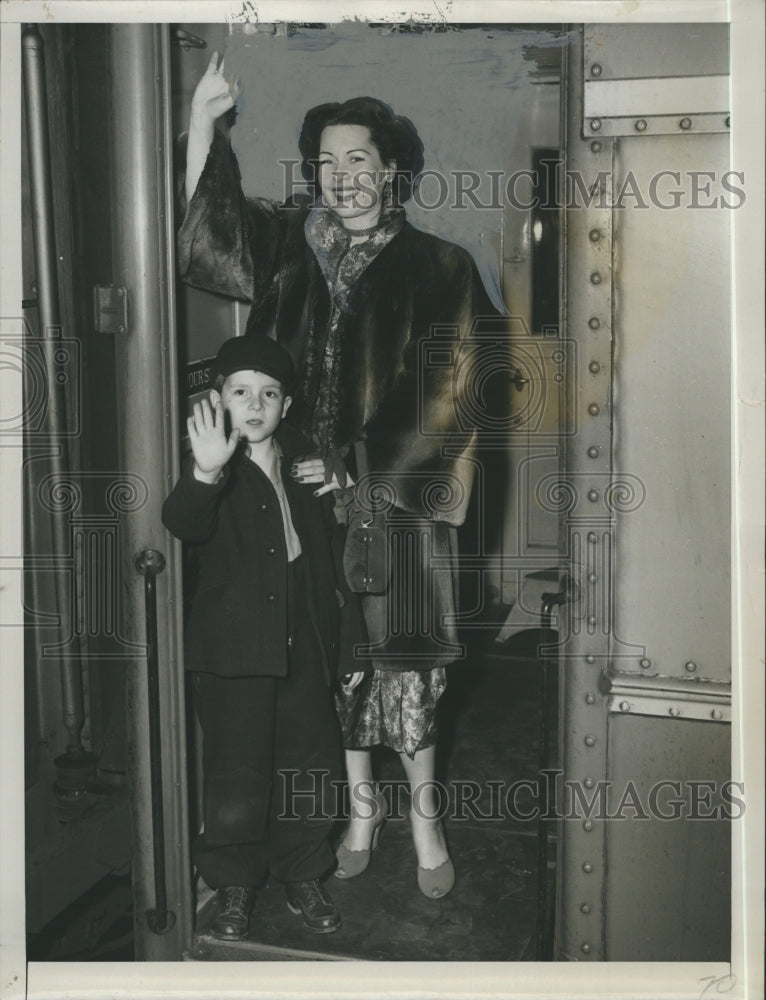 1950 Press Photo Ruth Webb in New York - RSJ16099 - Historic Images