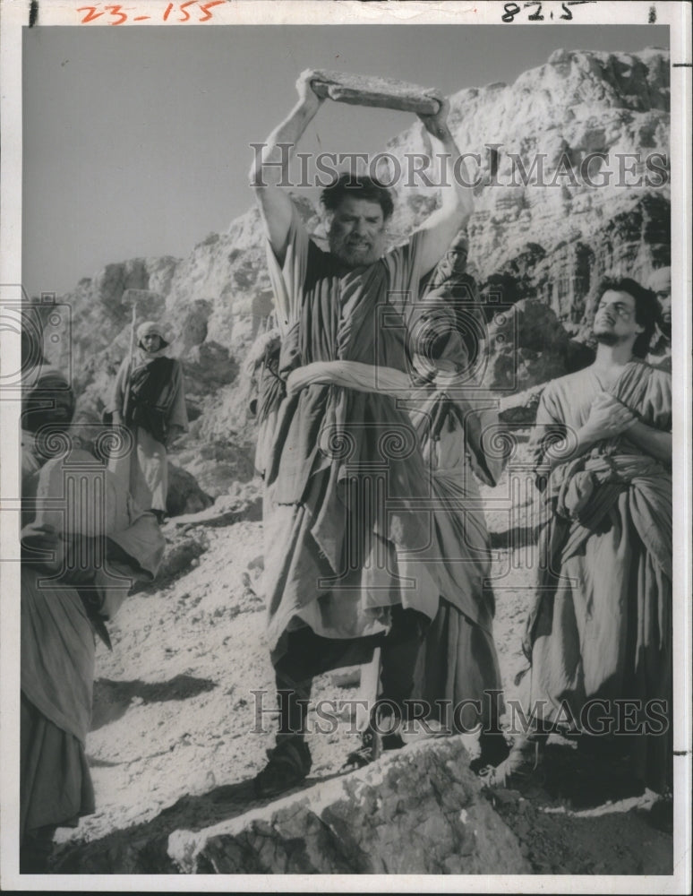 1975 Press Photo Burt Lancaster as Moses - RSJ16189 - Historic Images