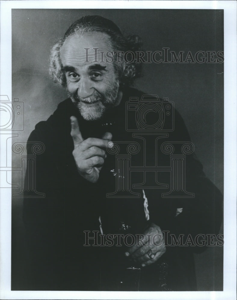 1981 Press Photo Actor Warren Mitchell - RSJ16559 - Historic Images